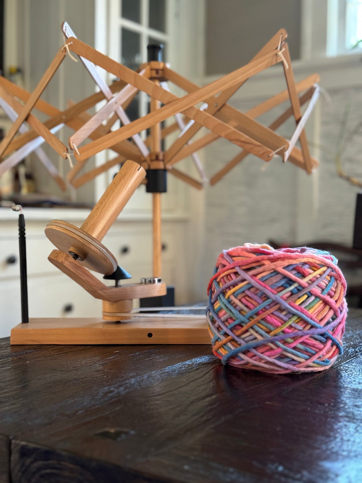 Wooden Yarn Ball Winder