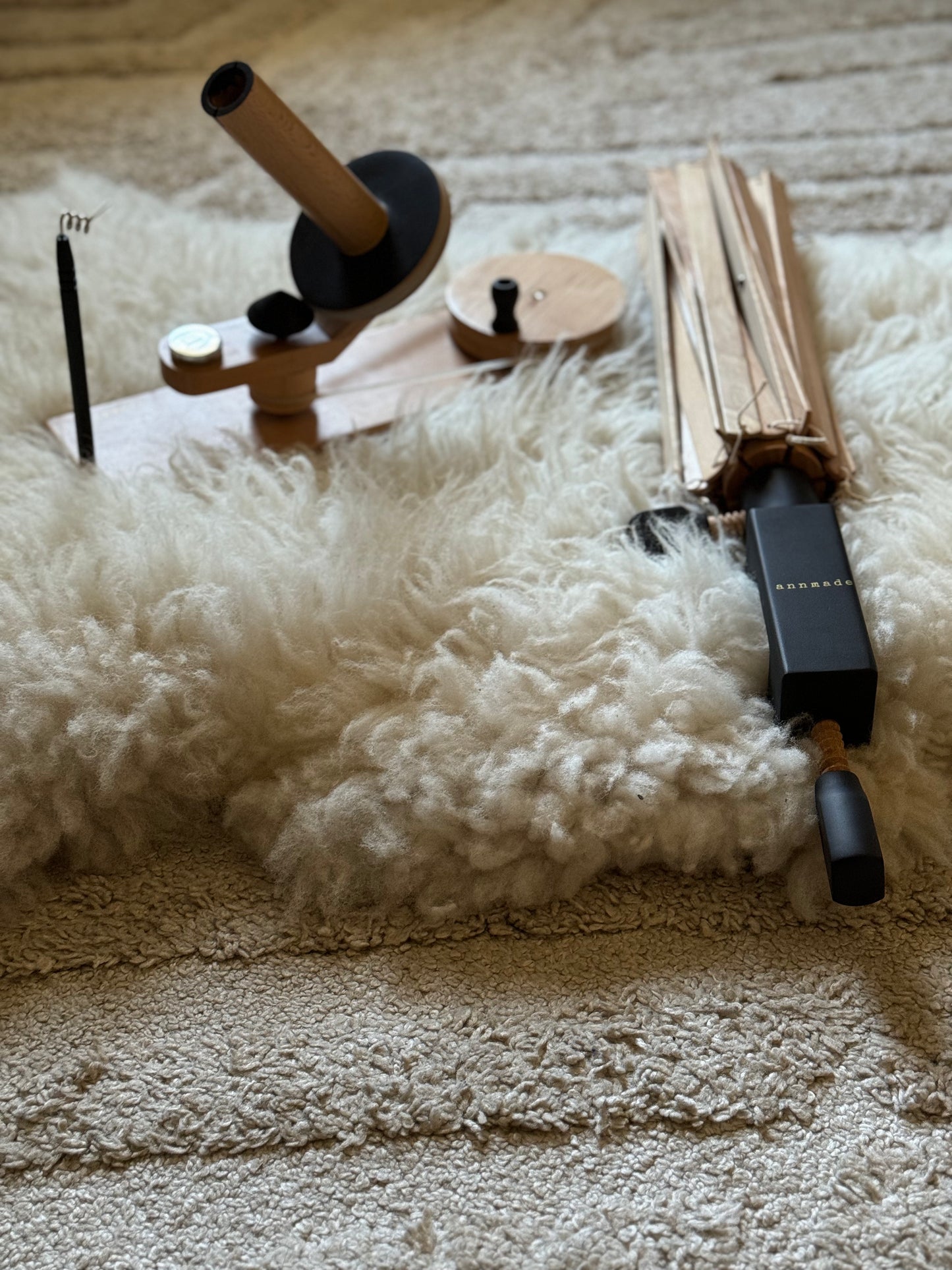 Wooden Yarn Ball Winder
