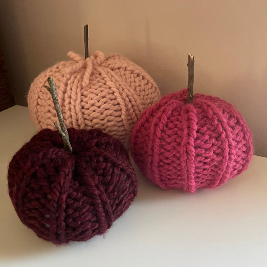 Knit Pumpkins