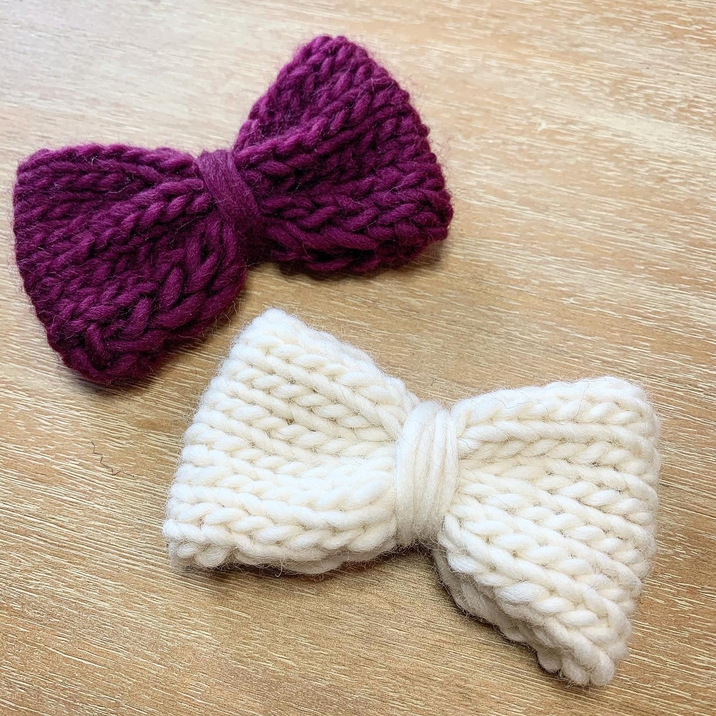 “The Demi” Bow | 100% wool