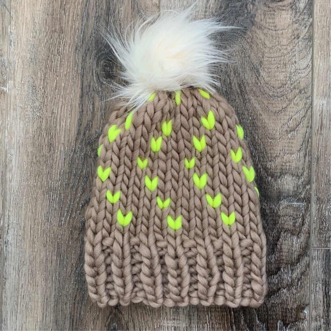 The Helen | Lux Collection | Sand & Neon Yellow