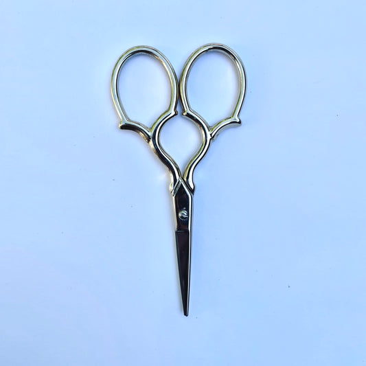 Elegant Gold Scissors