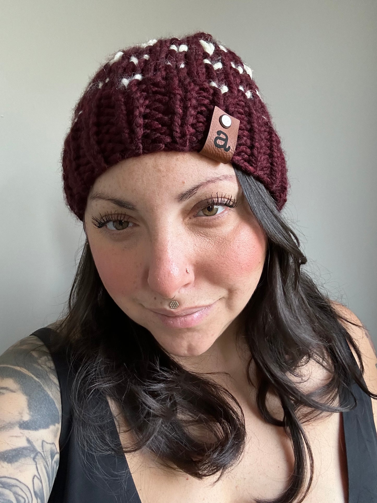 The Alli | Claret | Tiny Hearts