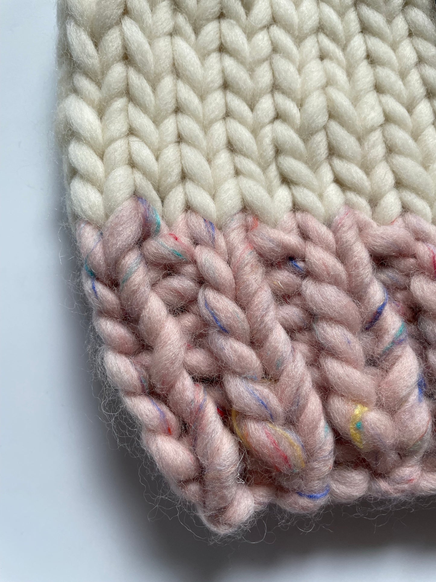 The Helen | Lux Collection | Natural with Pink Tweed