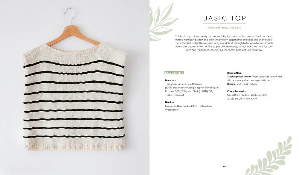 Sustainable Knitting for Beginners and Beyond: 20 Patterns for Environmentally Friendly Knits