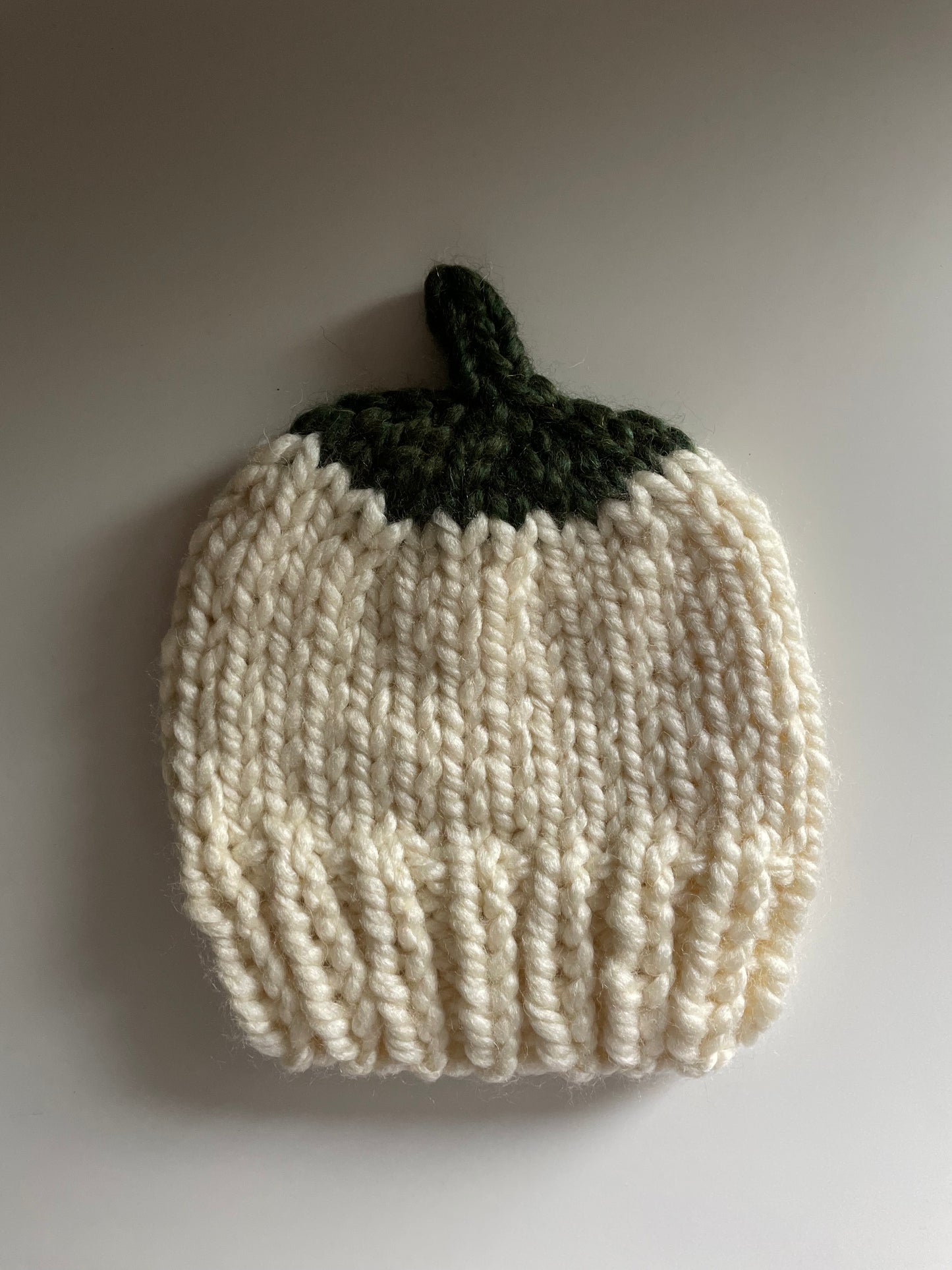 White Pumpkin Beanie