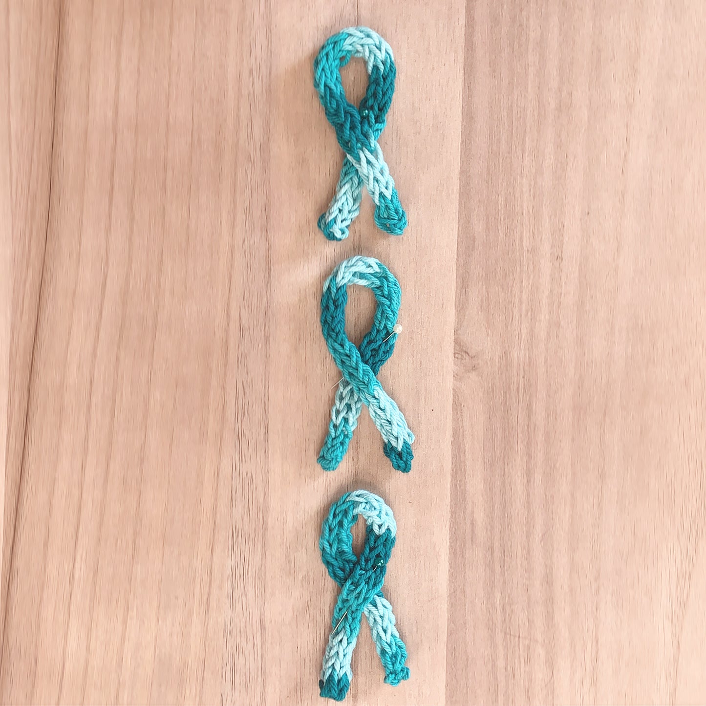 Cervical Cancer Awareness- Ribbon with Pin